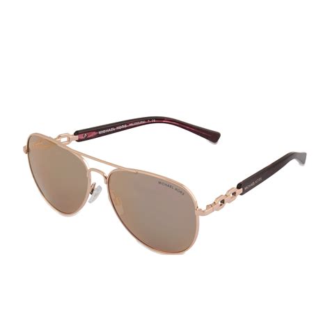 rose gold sunglasses michael kors